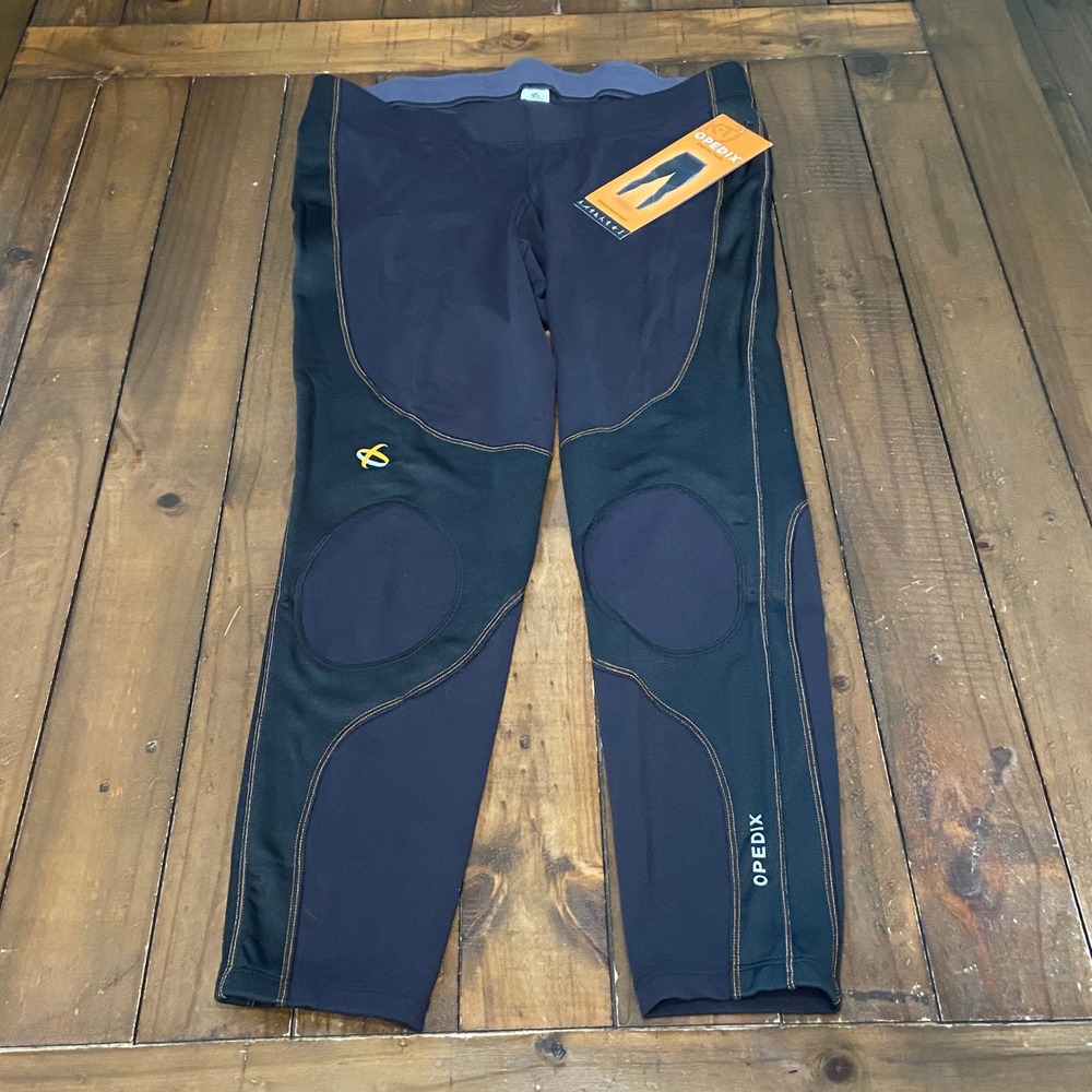 Opedix Knee-Tec Tights Mens XL Black Kinetic Health Gear Compression Leggings